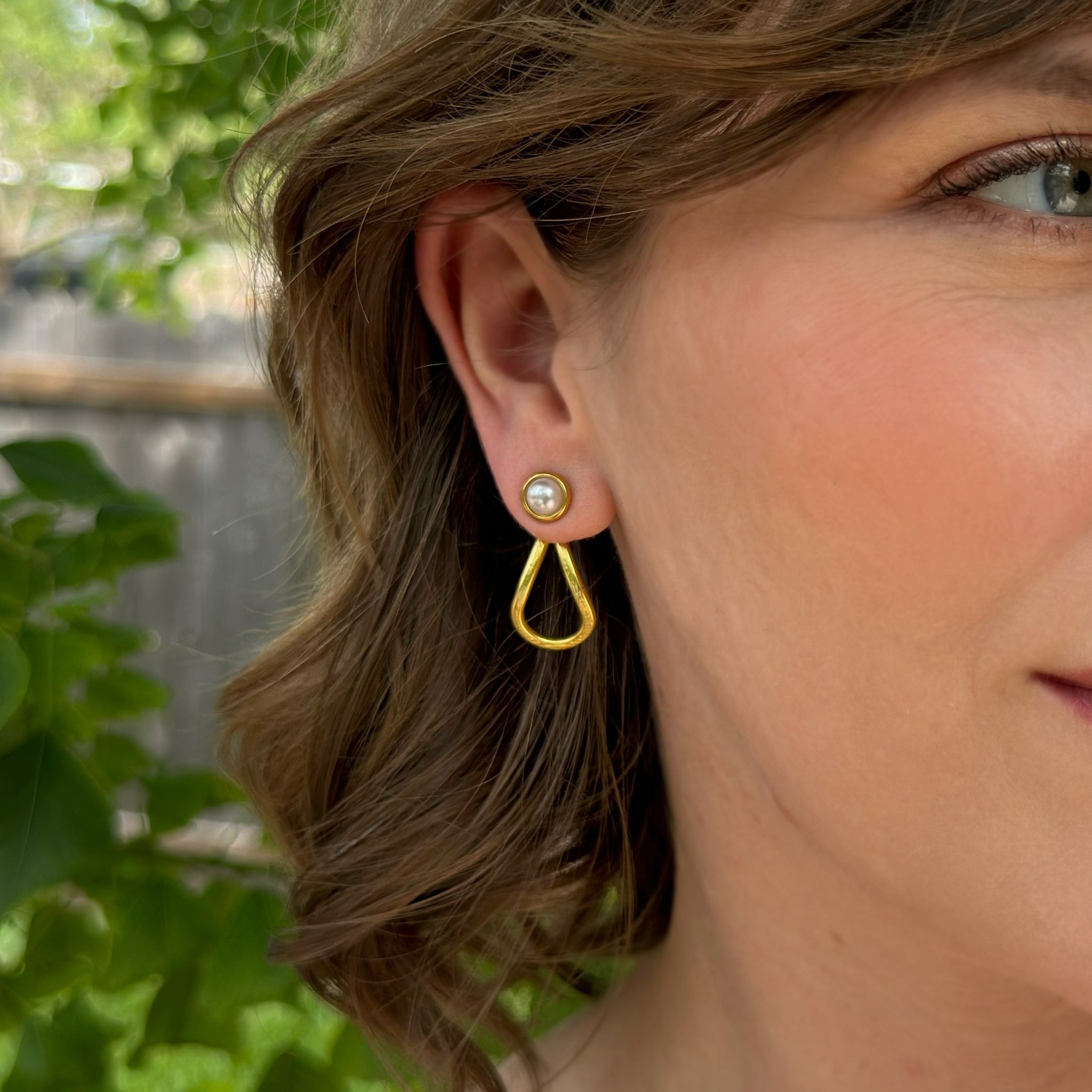Dewdrop Earring Jackets | Liz Fox Roseberry
