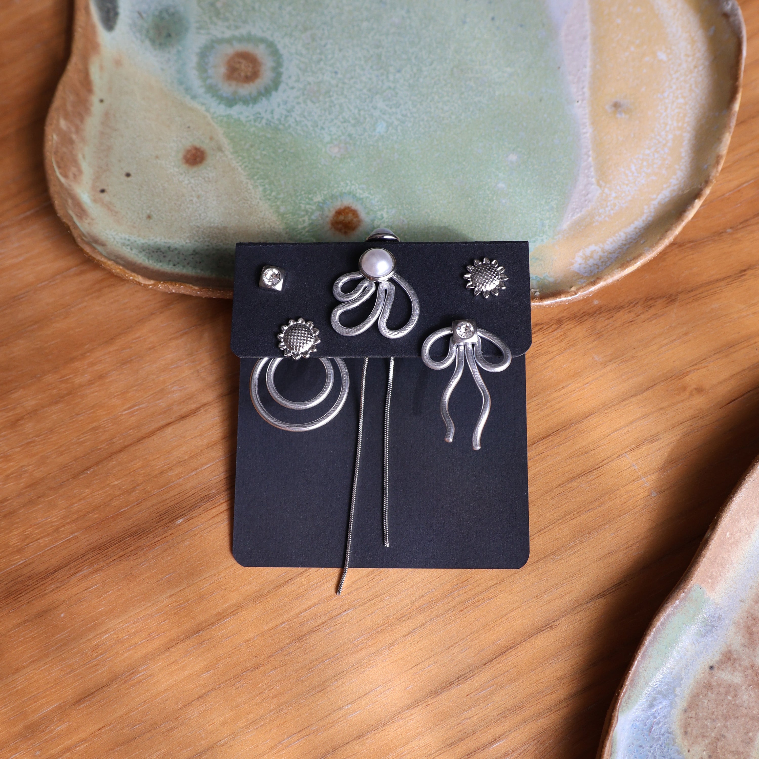 Mystery Trio Bundle of Earring Jackets | Liz Fox Roseberry