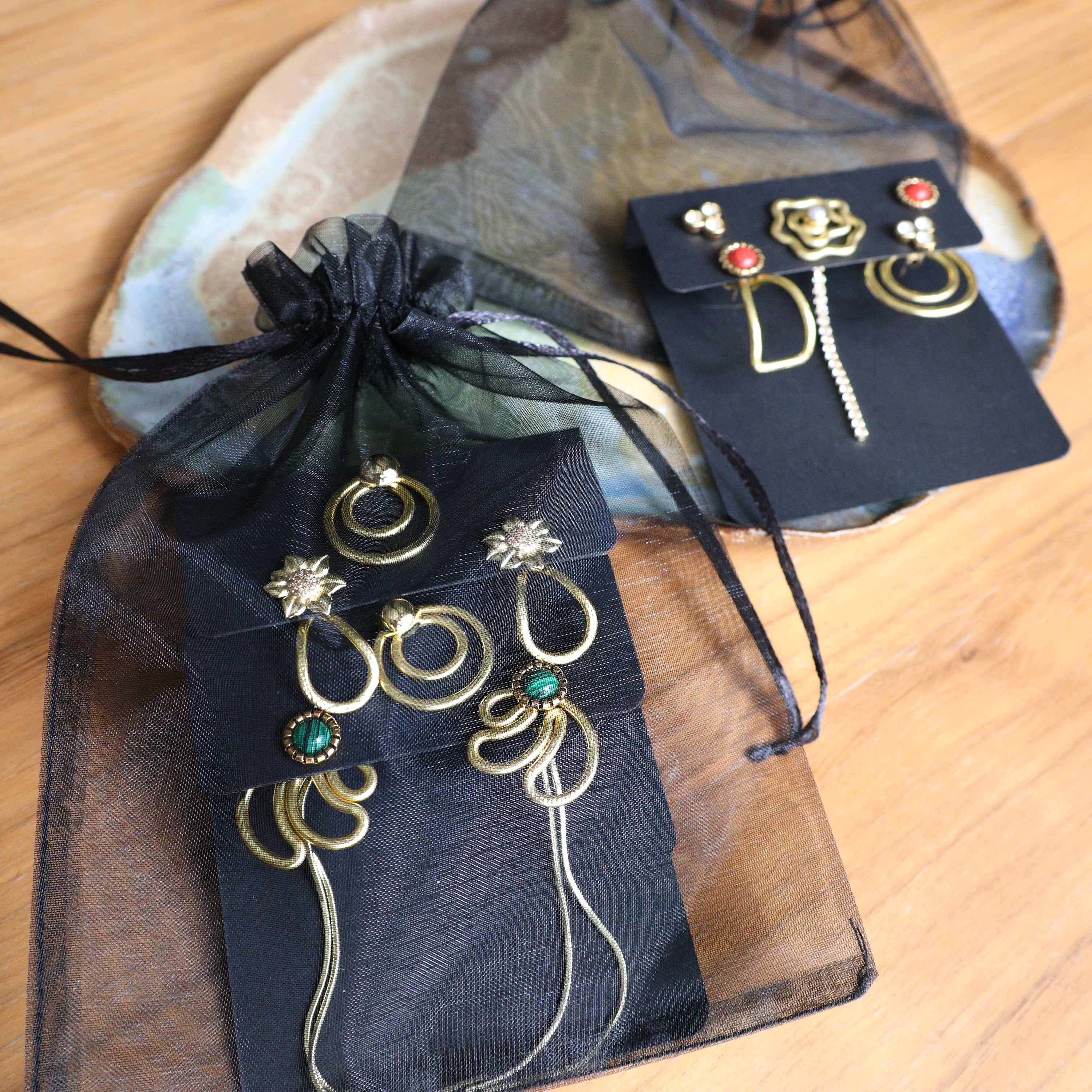 Mystery Trio Bundle of Earring Jackets | Liz Fox Roseberry